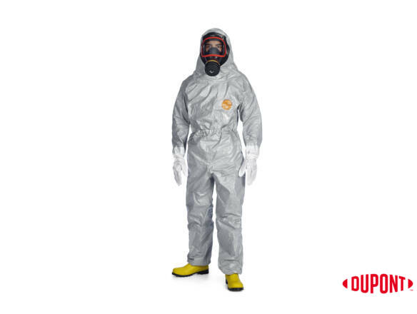 COVERALL TYCHEM 6000F FACE SEAL