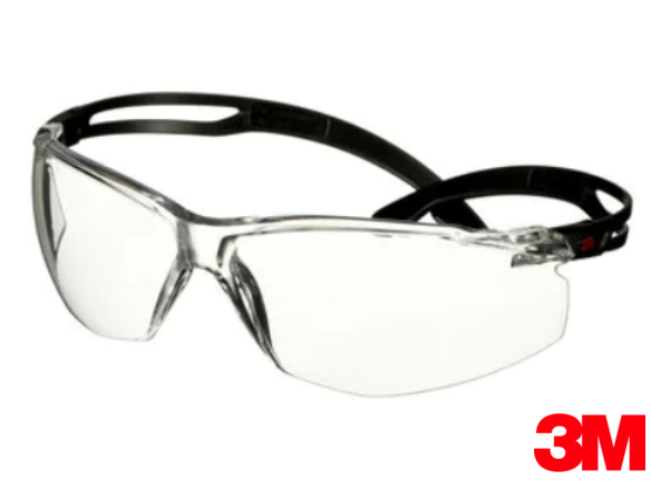 SPEC SECUREFIT 500 CLEAR SGAF (BLACK)