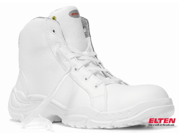 HOGE SCHOEN WHITE LOOP MID S2 SRC ESD