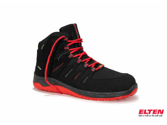 HOGE SCHOEN MADDOX GTX BLACK-RED S3 SRC